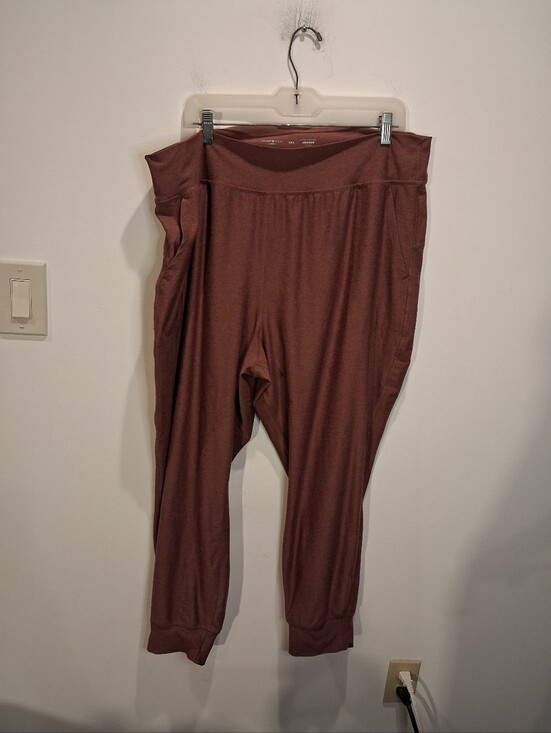 Old Navy Pants - Old Navy XXL Brown Cloud+ Activewear Jogger Pants